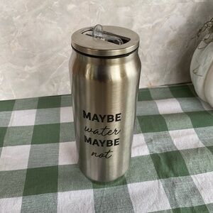 Stainless steel water can tumbler